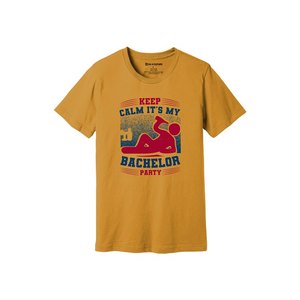 Camiseta 100% de algodón personalizable 3D Party Themes Print Estilo casual 12 opciones de color Heavy GSM 160-180 Tela con logotipo - Product Image 4
