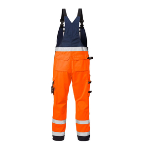 Hi Vis Flame Retardant ANSI/ISEA107 Certified Polyester Coverall Men Wholesale Reflective Safety Workwear Protective Industrial - Product Image 3