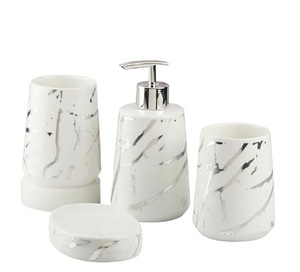 Juegos de baño decorativos y uso de baño de cerámica Floral hecho a mano, juegos de decoración de baño de alta calidad, llegada superior - Product Image 5