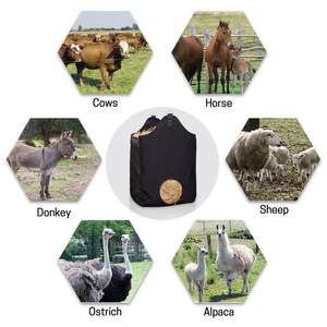 High Quality Hay Bags & Nets Hot Selling Customized <b>Slow</b> Speed <b>Horse</b> Hay Net <b>Horse</b> Feed Bag Customized Packing - Product Image 4