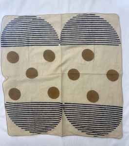 Natural Dye Floral Hand Block Printed Cotton Bandana <b>Scarf</b> - Product Image 2