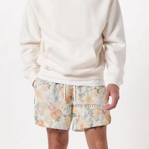 Pantalones Cortos Deportivos de Algodón para Hombre, Logotipo Bordado, Estilo Holgado, Casuales de Trabajo, Diseño Liso, Bolsillos, Personalizables - Product Image 2