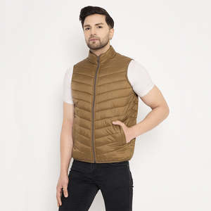 Vente chaude 2025 vestes sans manches de conception de col personnalisé/fabriqué dans le meilleur matériel veste sans manches veste de haute qualité - Product Image 3