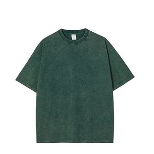 เสื้อยืดวินเทจสำหรับผู้ชายเสื้อยืดฟอกสีกรดสำหรับผู้ชายทรงหลวมโอเวอร์ไซส์ออกแบบได้ตามที่ต้องการ - Product Image 6