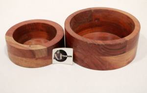 Cuenco de comida para perros de madera ecológico de primera calidad pulido y sostenible-Traditional Exim Pvt Ltd - Product Image 2
