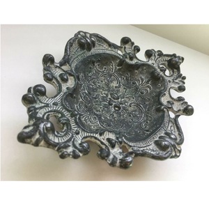 Premium Polished Brass <b>Ashtray</b> With Smooth Finish Ideal For Gifting Purpose And Sophisticated Decor Enthusiasts - Product Image 1