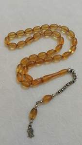 Chapelet Turquoise ELEVATE Accessoires de prière Tasbih Vente en gros Tasbih avec formes de perles en résine naturelle Perles de prière - Product Image 6