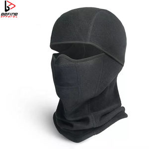 Fabricante bicicleta motocicleta esquí a prueba de viento cara completa hombres imprimir poliéster en blanco negro pasamontañas personalizado con logotipo 2024 - Product Image 2