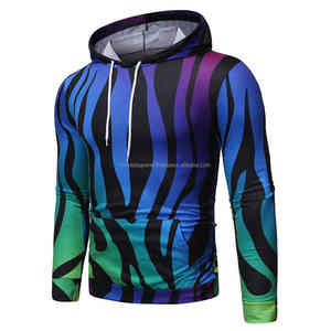 Top Trending Nueva llegada Hombres Transpirable y secado rápido Hombres Sublimación Sudadera con capucha para la venta Personalizar su propio diseño de sublimación - Product Image 1