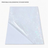 Papier autocollant vinyle imperméable A4 pour imprimante jet d'encre, papier autocollant pour étiquettes et autocollants pour la création d'étiquettes et les autocollants DIY