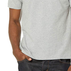 Venta al por mayor hombres camisetas de secado rápido transpirable en blanco liso 100% algodón microfibra Ringer camisetas servicio OEM - Product Image 6
