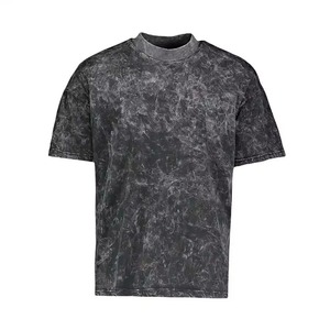 T-shirt basique en coton uni pour homme, tee-shirt vierge confortable pour usage quotidien, fabricant OEM ODM - Product Image 1