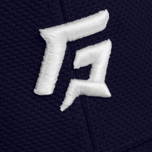Gorra Deportiva de Béisbol Transpirable con Logotipo Azul Marino Tipo Pro Profile - Product Image 3