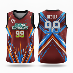 Maillot de basket personnalisé vert pour l'Europe 2026, motif 3D, 100 % polyester, séchage rapide, respirant - Product Image 3