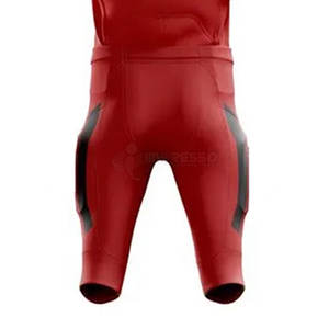 Uniformes de Fútbol Americano Personalizados Más Vendidos, Conjuntos Transpirables de Secado Rápido, 100% Poliéster de Alta Calidad, Manga Corta para Práctica - Product Image 6