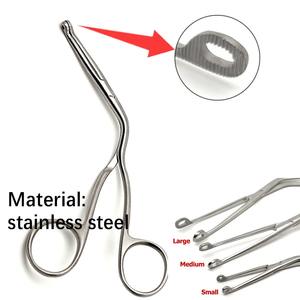 Pinces Magill en acier inoxydable de haute qualité, pinces laryngées certifiées CE, poignée ergonomique, 3 mâchoires pour usage médical et chirurgical - Product Image 5