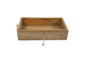 Bandeja para servir de madera con acabado natural, regalo elegante para el uso de la Mesa de Ramadán en el hogar y el hotel - Product Image 2