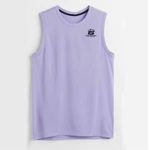 Débardeur classique uni en tissu extensible confortable, adapté aux activités sportives et à une utilisation toute l'année - Product Image 1