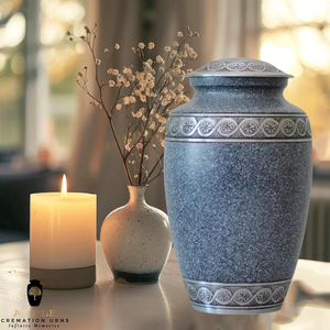 Urnas de cremación Premium de metal Tamaño grande para adultos A prueba de fugas Aluminio grabable - Product Image 6