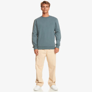 Sweat-shirt à col rond surdimensionné pour homme avec logo personnalisé de luxe Vêtements larges en coton éponge français imprimé de haute qualité - Product Image 2