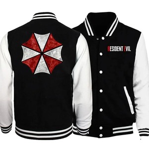 Genuine Leather Baseball <b>Jacket</b> Canvas <b>Waterproof</b> High Street Style for Men <b>Women</b> Boys Girls - Product Image 4