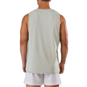 Camiseta sin mangas para hombre, talla grande, corte regular, cómoda, de secado rápido, superventas, fabricante al por mayor, jersey de gimnasio personalizado - Product Image 6