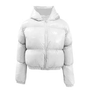 Dernière conception de veste à bulles respirante pour femmes fabriqué sur mesure au Pakistan prix de gros pour la saison d'hiver Crop Top Jacket - Product Image 6