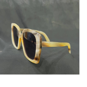 Gafas de cuerno de búhos para óptica y montura, de color negro, marcos elegantes - Product Image 4