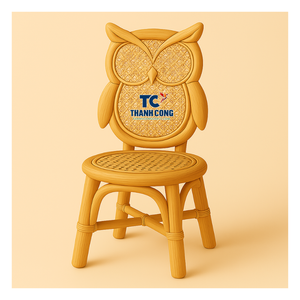 Trending VIETNAMESE RATTAN TODDLER CHAIR Asiento de bebé hecho a mano natural para decoración de habitación e Idea de regalo única - Product Image 1