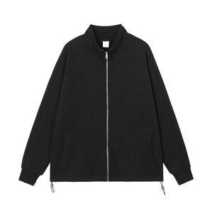 Custom Made Zip Hoodie Stand Collar Chaqueta Bordado Diseño Jerséis Sudaderas - Product Image 1