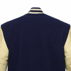 Vente chaude hommes Varsity veste haute qualité hiver polaire haut avec col montant CollegeBaseballjacket pour hommes DDP expédition - Product Image 6