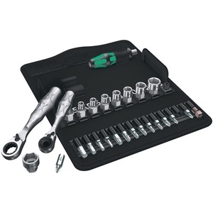ชุดประแจบล็อก WERA KK Zyklop Mini 2 ขนาด 27 ชิ้น 1/4 นิ้ว 4-13 มม. 60/60 ฟัน 6 จุด - Product Image 1