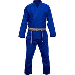 Kimono de Jiu Jitsu Brasileño BJJ, 100% Algodón, para Adultos, Elástico, Ligero, Transpirable, para Entrenamiento y Competición, Venta al por Mayor de Fábrica - Product Image 1