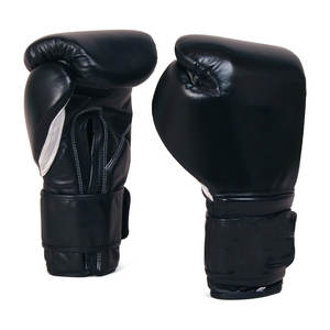 Nouveaux gants de boxe en cuir pleine main, lumineux dans le noir, écologiques, logo personnalisé imprimé, lacets, haute qualité, usage quotidien pour le sport - Product Image 4