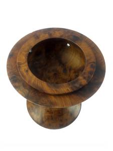 Quemador de Incienso de Madera con Tapa, Diseño Superior, Color Marrón, Perfecto para Decoración del Hogar, Mesa, Meditación, Aromaterapia y Regalos - Product Image 3