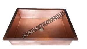 Top Sale Bathroom and <b>Kitchen</b> Basin Coffee Color Single Bowl Apron <b>Kitchen</b> <b>Sink</b> Fectory Unique <b>Kitchen</b> Copper <b>Sinks</b> - Product Image 5