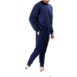 Survêtement surdimensionné en coton pour homme, survêtement de Jogging, Logo personnalisé, poids lourd - Product Image 4