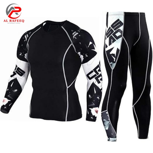 Camiseta de Gimnasio de Manga Larga de Secado Rápido y Súper Elástica, Conjunto Deportivo Masculino con Logotipo Personalizado - Product Image 1