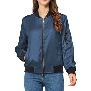Chaqueta de satén de manga larga sólida ligera y transpirable para mujer, ropa de calle de secado rápido, ropa de Fitness de talla grande, chaquetas para mujer - Product Image 2