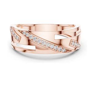 0.151 CT Lab Diamond <b>Ring</b> for Women VVS-VS Clarity 18KT, 14KT, 10KT Gold & 925 <b>Silver</b> Rose, Yellow, White Gold & - Product Image 3