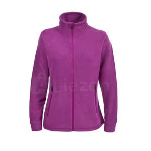 Servicio OEM de diseño propio logotipo de las mujeres chaqueta de lana de alta calidad de moda de desgaste chaqueta de lana para las mujeres - Product Image 1
