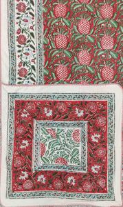 Traditionnel réversible 100% coton bloc à la main imprimé lit simple Dohar Artisan Made Jaipur fabriqué à la main doux coton Dohar - Product Image 4