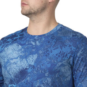 Superventas al por mayor camisas de pesca de manga larga Upf50 + IMPRESIÓN sublimación transpirable poliéster Spandex lona para el invierno - Product Image 4