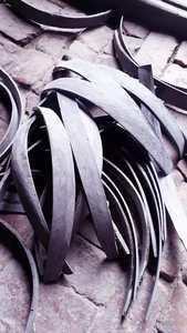 ASSIETTE BOW LONGUE EN CORNE DE BUFFALO - Product Image 3