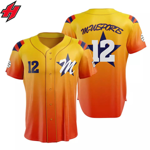 Maillot de Baseball personnalisé avec impression par Sublimation, nom de l'équipe, numéro, maillot de Baseball, maillot de jeu de Softball, chemise d'entraînement pour hommes/jeunes - Product Image 3