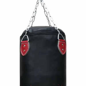 Haute qualité meilleur sac de boxe en cuir pour MMA et entraînement physique pour accrocher et coup de pied exercice de gymnastique excellent sac de sable - Product Image 4