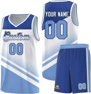 Conjunto de Uniforme de Baloncesto Sublimado con Diseño Personalizado, Tela de Secado Rápido, Precio Directo de Fábrica - Product Image 3