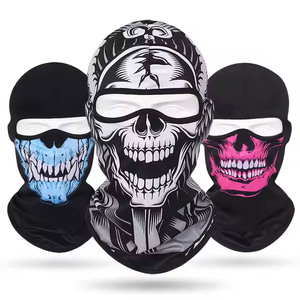 Custom Style Design 100% Polyester Full <b>Face</b> Ski Breathable Long Neck Racing Cycling Winter <b>Face</b> Mask Balaclava DDP Shipping - Product Image 3