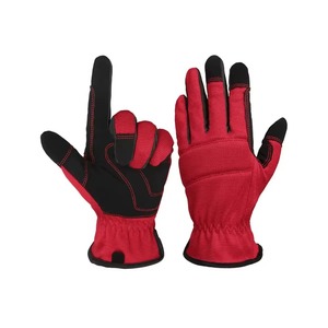 Nouveaux gants de mécanicien de vêtements de sécurité de la meilleure qualité pour hommes et gants de sécurité mécaniques en cuir teints en couleur unie pour l'hiver - Product Image 3