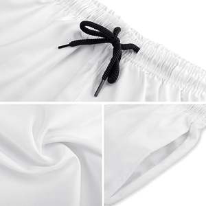 Patrón de llama Impresión Logotipo personalizado Pantalones cortos de baño Sublimación floral Pantalones cortos de malla de baloncesto con bolsillos - Product Image 6